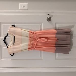 Sleeveless ombre dress